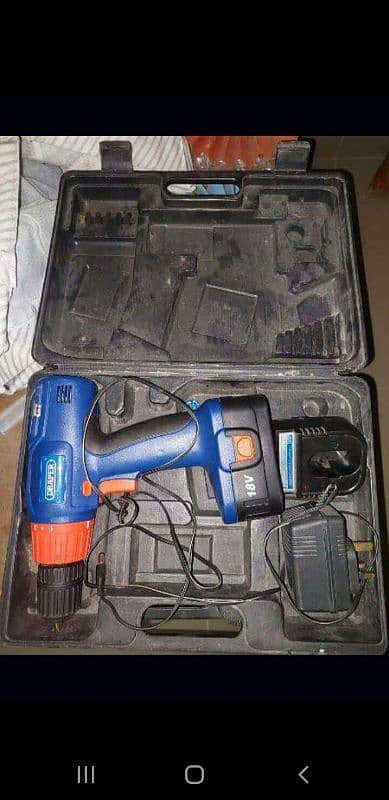 CORDLESS DRILL SCREW DRIVER  MOTOR REVERSIBL 0