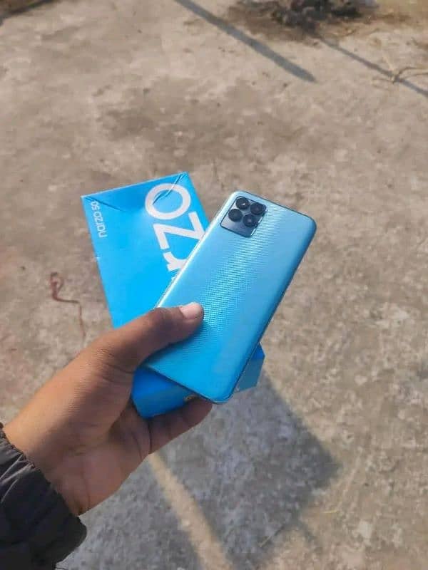 Realme narzo 50 4/64 50mp camera 5000 mAh battery 2