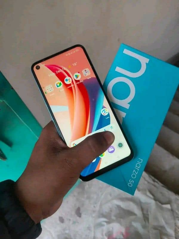 Realme narzo 50 4/64 50mp camera 5000 mAh battery 4