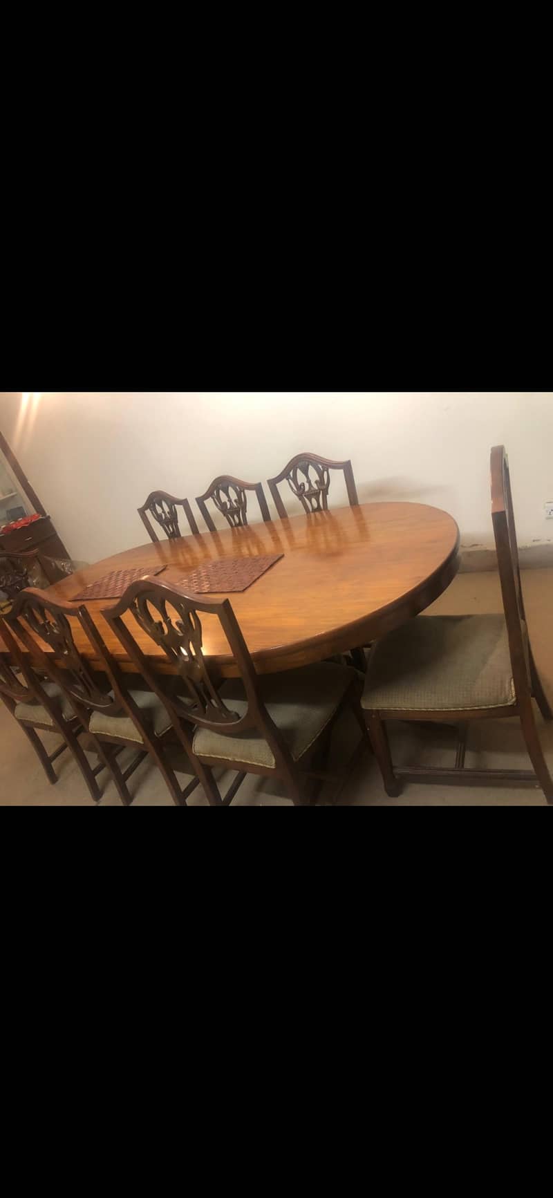 Wooden Dining table only 2