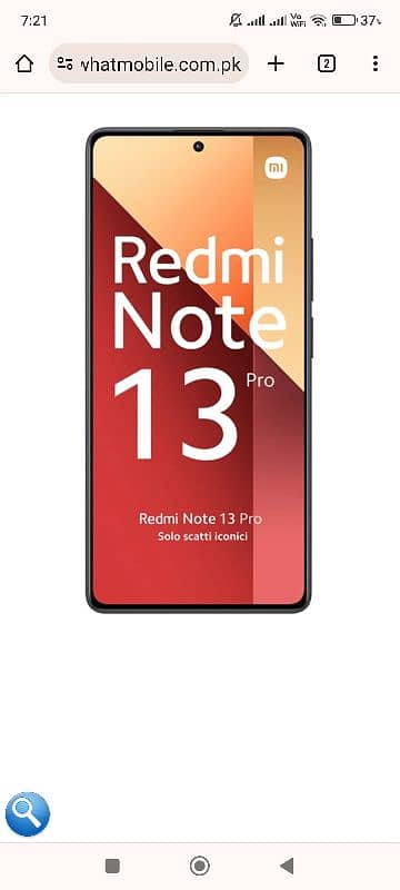 Mi NOTE 13 PRO ONLY 1 DAY USE BLAC COLOR 3