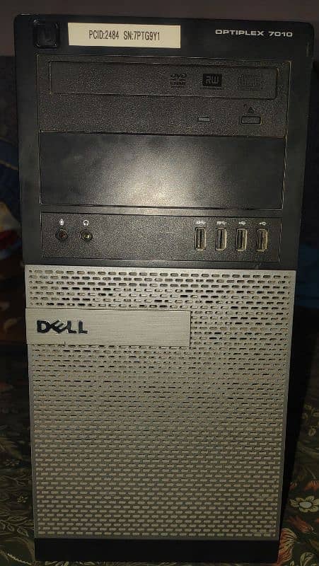 i5 3rd gen, Optiplex 7010 dell case 0