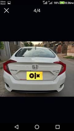 20 remaing Almost cash rate Cost Honda Civic VTi Oriel Prosmatec 2021