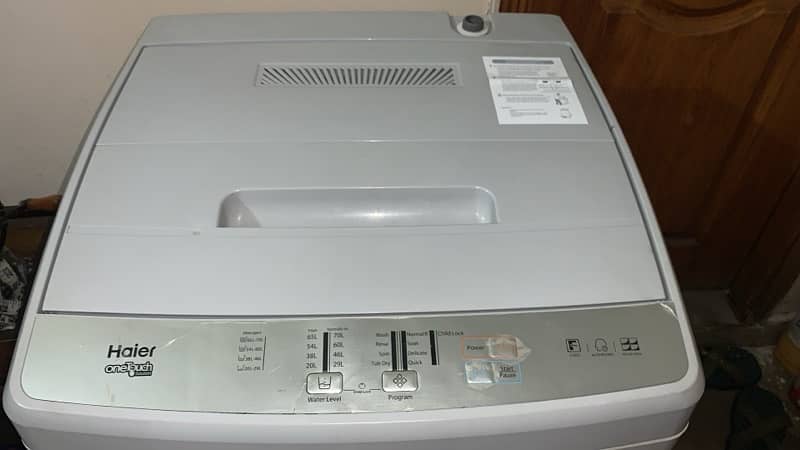 haier machine 0