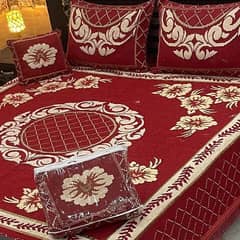 valvet jacquard bedsheet