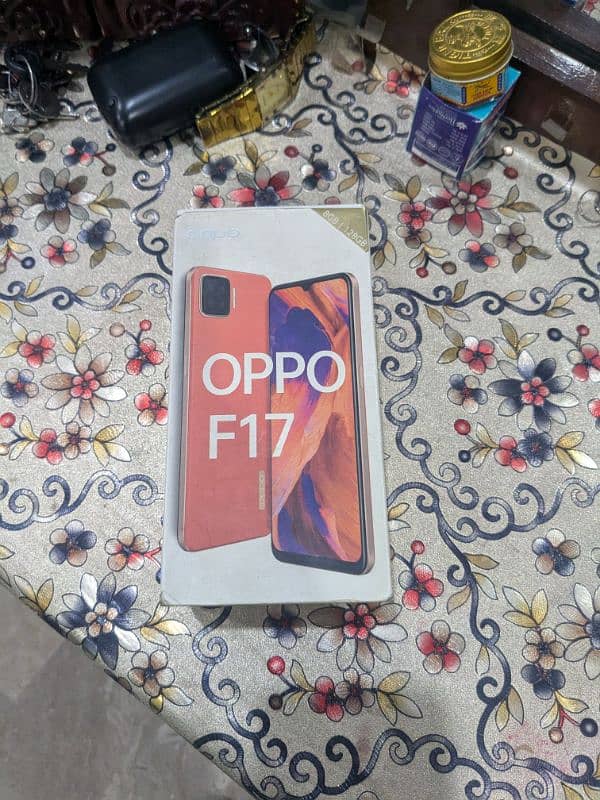 oppo F17 8 128 10by9 all ok 25k 1