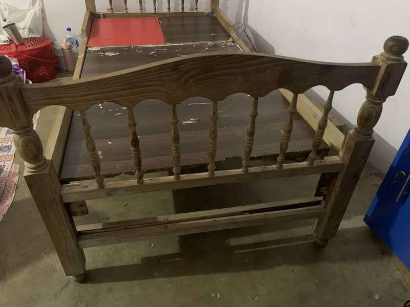 single bed wooden 2