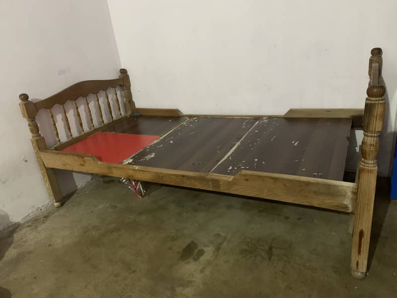 single bed wooden 3