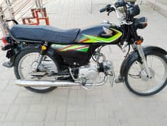 Honda CD 70 cc urgent for sale 03, 25, 98, 74,709