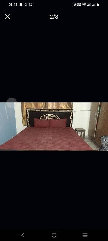 bed with mattress 1