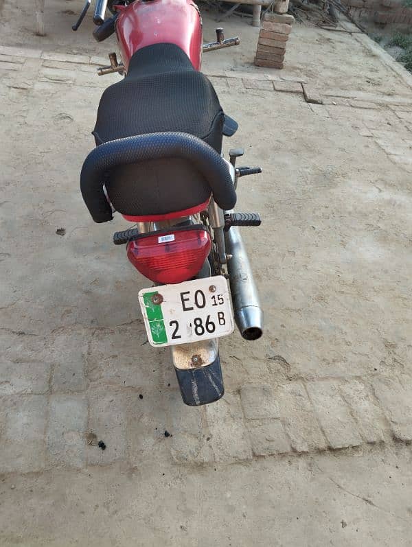 honda CD70 2015 model bike for sale 4