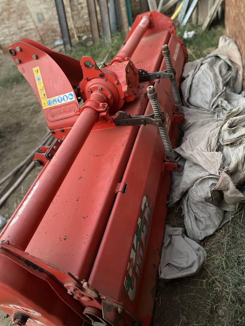 Tractor375,Trolley and Rotavator 6