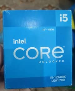 core i5 12600k 12th generation