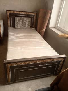 2 single bed for sale with mattress