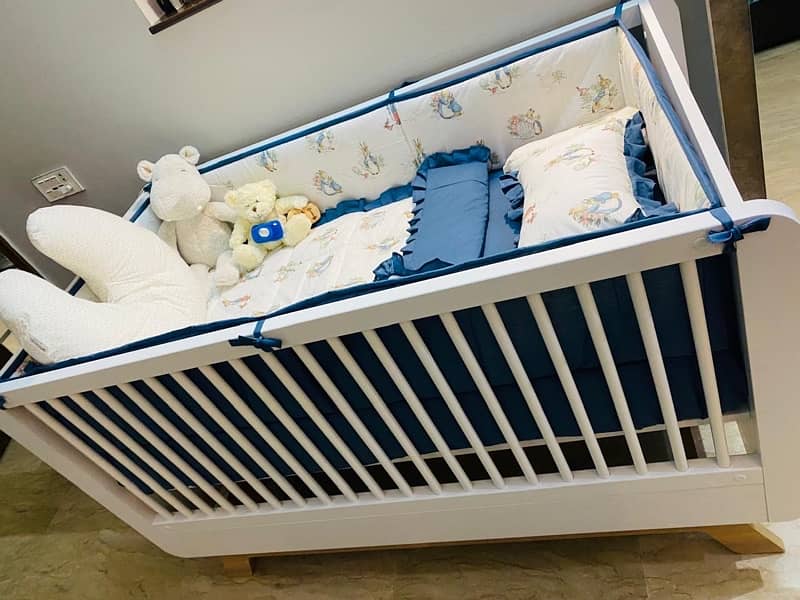 Imported Kit & Kaboodle Baby Crib set with Mattress 2