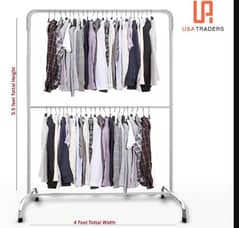 double Cloth Hanging Stand Rack cash on delivery