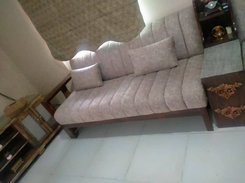 9 Seater Korean Velvet Sofa Set 6