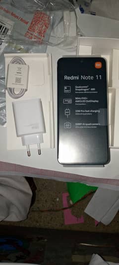 Redmi note 11, 4/128, with box,