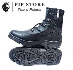 Men's Comfortable Boots, Black Delta