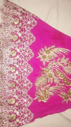 RAJASTHANI POSHAK HALF PURE EMBROIDERY WORK  CHIFFON ODANA & ASTER