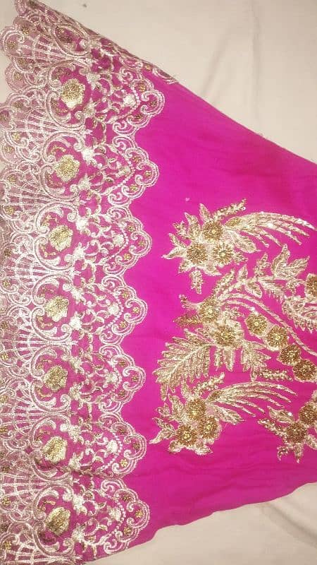 RAJASTHANI POSHAK HALF PURE EMBROIDERY WORK  CHIFFON ODANA & ASTER 0