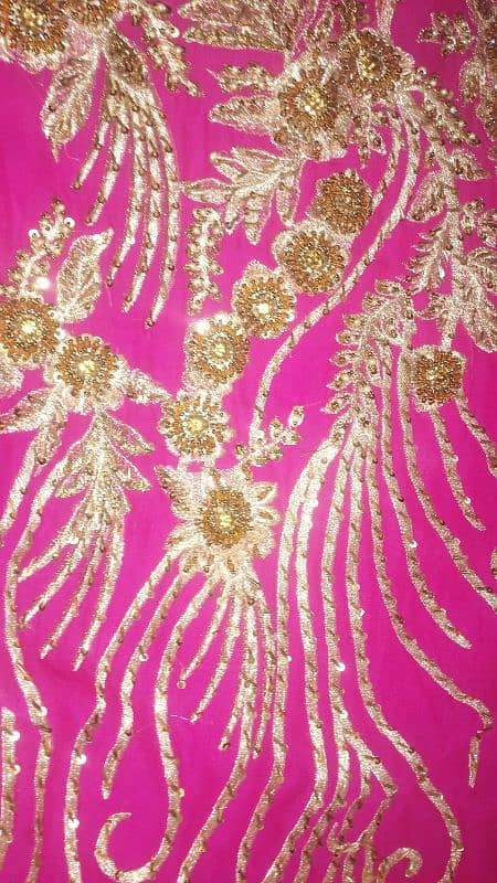 RAJASTHANI POSHAK HALF PURE EMBROIDERY WORK  CHIFFON ODANA & ASTER 2