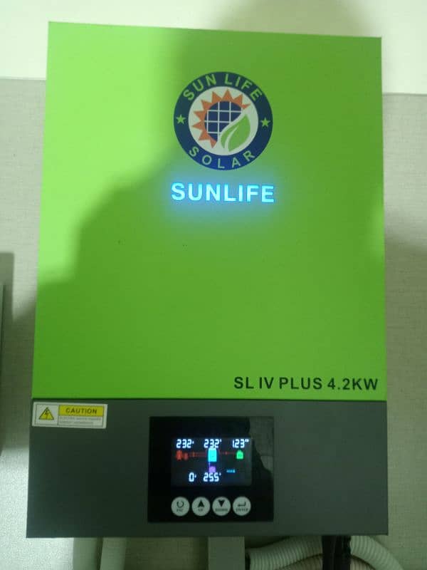 sun life solar inverter 4.2kw bilkul ok 1