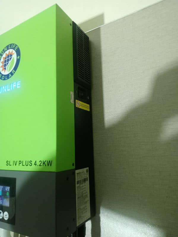 sun life solar inverter 4.2kw bilkul ok 2