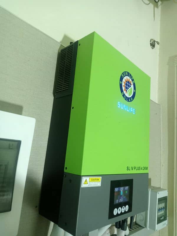 sun life solar inverter 4.2kw bilkul ok 3