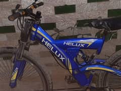 IMPORTED BLUE HELUX BICYCLE