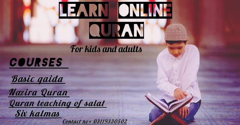 I am online Quran teacher 0