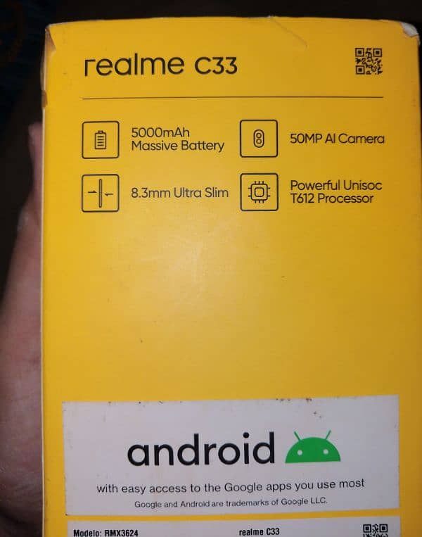 Realme C33  PLUS BOX Only: 23,000 6