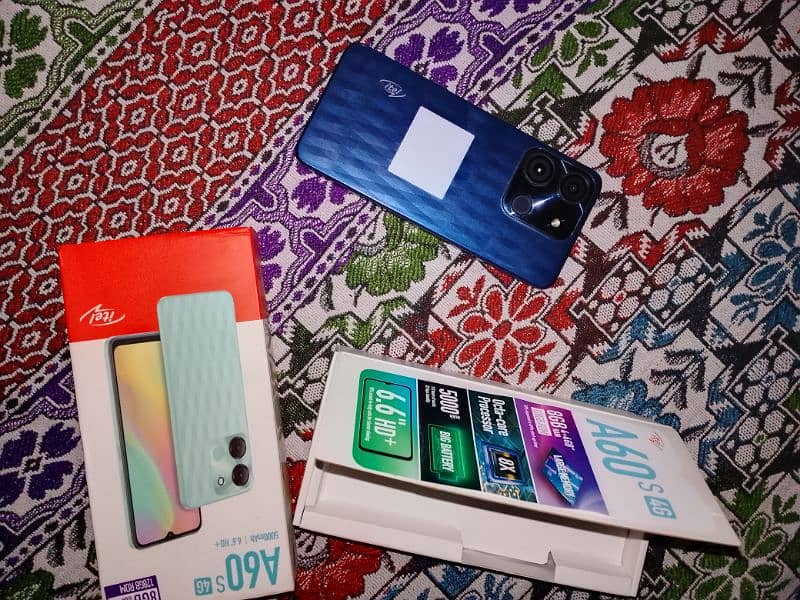 Itel A60s Original New With Box and 12 months warranty only 1 week use 1