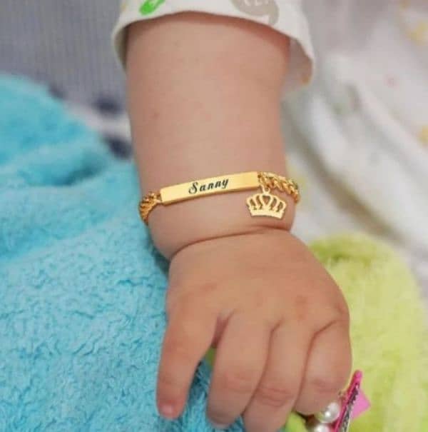 Customized Baby Bracelet With Name Personalized Baby Bracelet 1