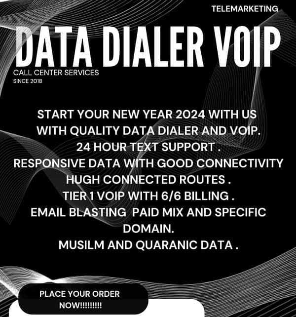 Data Dailer VoIP for call center 14