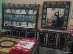 Showcase And Dressing Table,  in Very Reasonable price, Good Condition