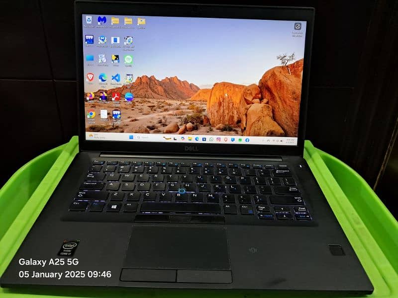 Dell Latitude 7490 core i7 8th generation, 16 GB Ram, 256 GB storage. 4