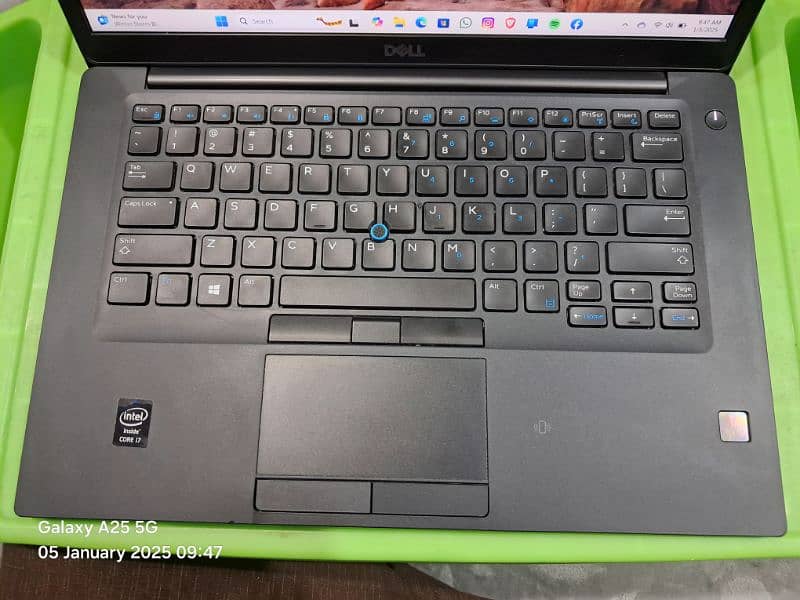 Dell Latitude 7490 core i7 8th generation, 16 GB Ram, 256 GB storage. 5