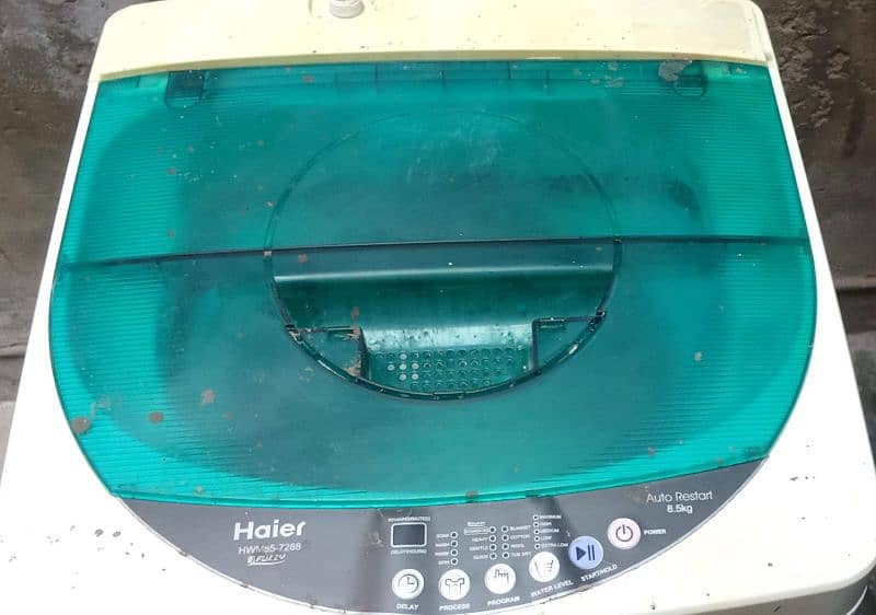 Haier fully Auto washing machine model 85,7288 0