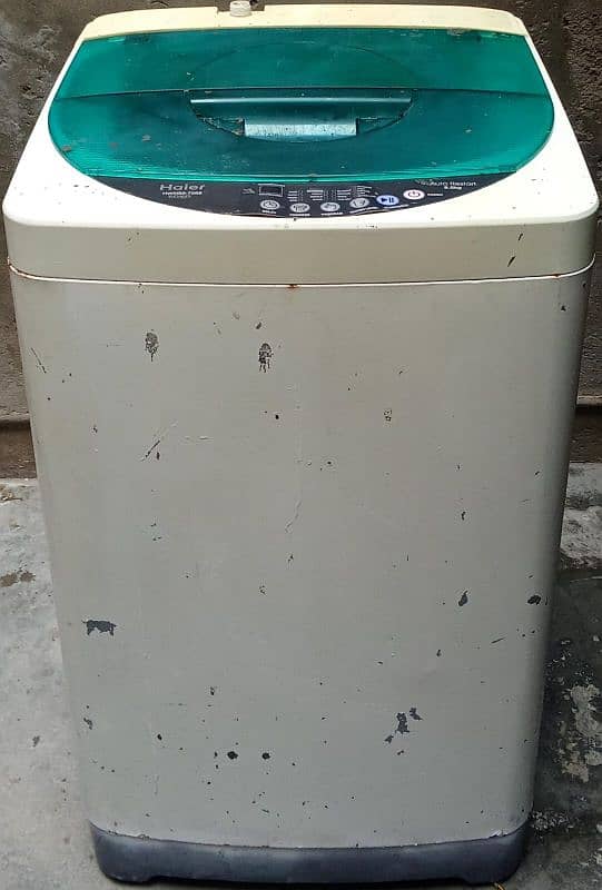 Haier fully Auto washing machine model 85,7288 1