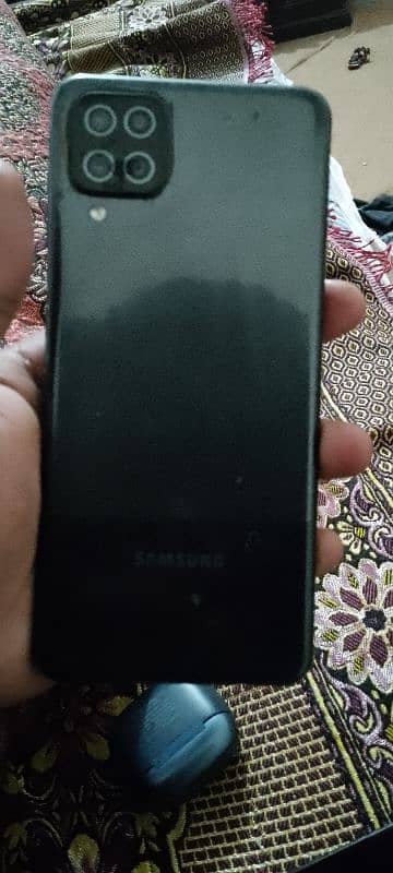 Samsung A12 with original box and charger 3