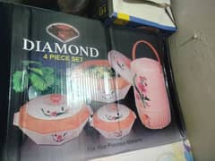 Rahder  hot pot cooler set 4 in 1 model diamond