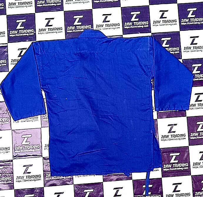 ZAW TRADING WTF approved Blue Karate Gi for Kids & Adults 6