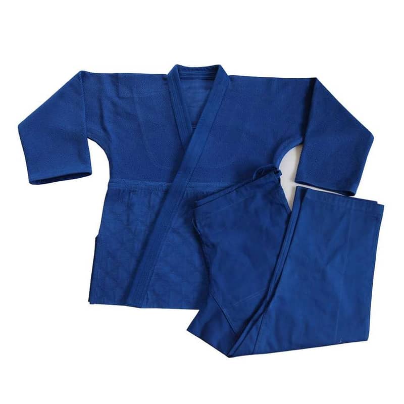 ZAW TRADING WTF approved Blue Karate Gi for Kids & Adults 8