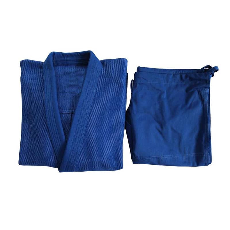 ZAW TRADING WTF approved Blue Karate Gi for Kids & Adults 9