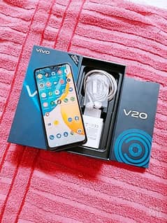 vivo v20 8 GB ram 128 GB memory full box 0310/400/75/14