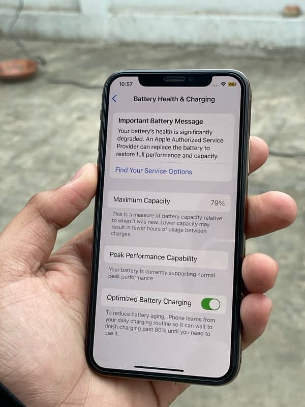 Iphone XS Pta Approved All ok Waterpack 6