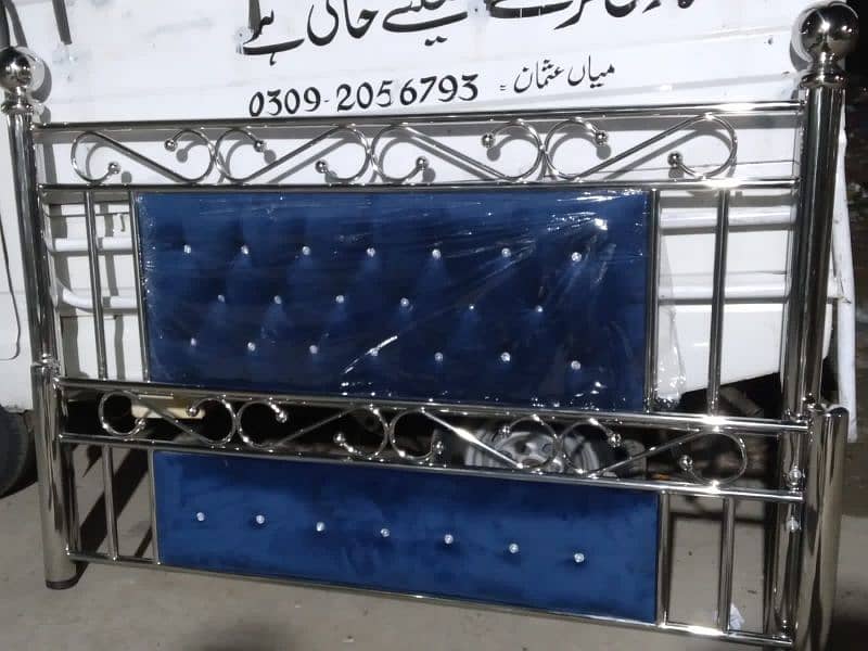 Stainless Steel Double Bed Factory | Single Bed | Furniture 9