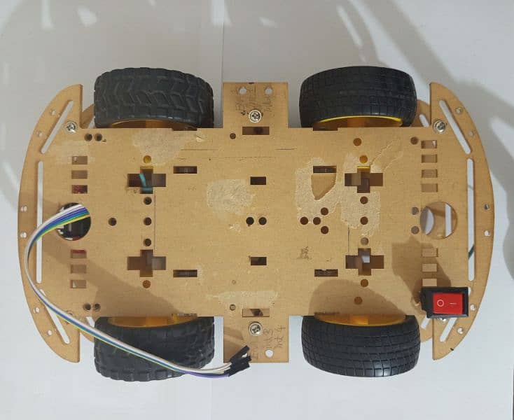 4WD RC Car Chassis with L298N Driver 4