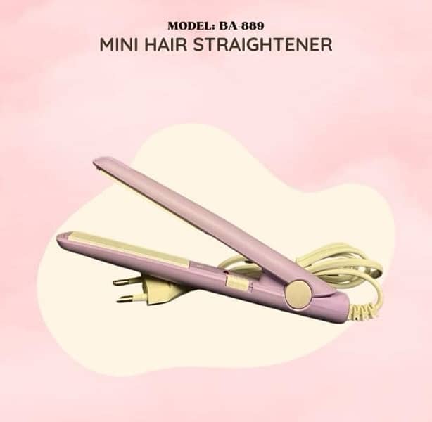 mini hair straightener 1